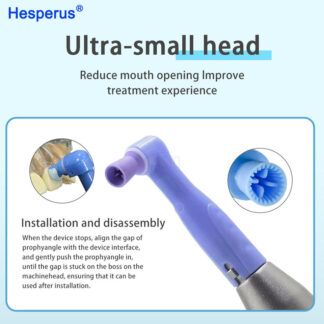 Dental Wireless Prophy Motor 6 Speed Ranges Rechargeable Electric Polishing Motor Handpiece With 4 Polisher Cups Dentistry Tools