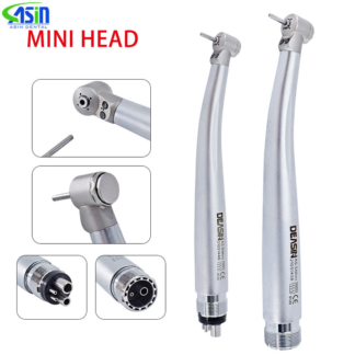 Dental Led High Speed Handpiece Mini Head Dental Air Turbine With Double Led Single Water Spray Children B2/m4