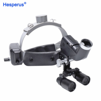 Dental Medical Headband Loupe 4x 5x 6x 8x Magnifier With 5w High Spot Surgical Led Headlight Brightness Adjustable Aluminum Ment