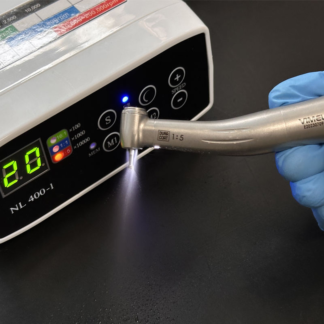 Foot Pedal Control Led Fiber Optic Micro Motor Dental Brushless Electric Motor For 1:5/1:1/16:1 Contra Angle Dental Motor