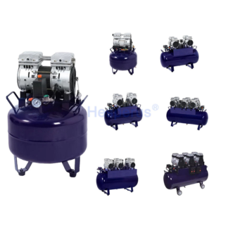 Dental Equipment Air Compressor Oil-free 90l 1635w Air-compressor Low Noise Reduction Quiet Air Compressors