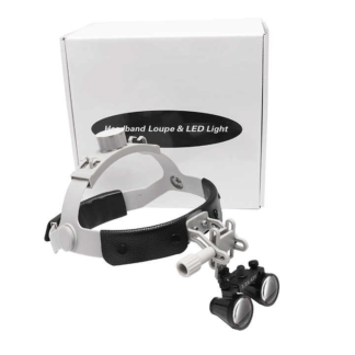 Dental Head Mounted Style Magnifier 2.5x/ 3.5x Ultra-light Weight Optical Loupes 320-420mm Magnifying Glass For Dental Surgery