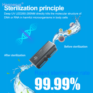 New Ac24v Dental Deep Uv Overflow Physical Sterilization Water Disinfector For Dental Chairs Dentistry Equipment