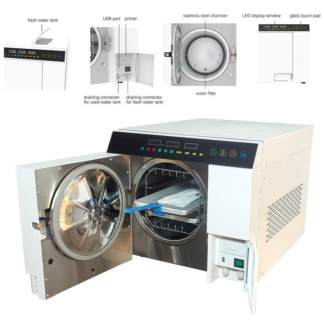 Dental Equipment Autoclave 18l/ 23l Sterilization Dental Equipments Autoclave Class B Sterilization Machine