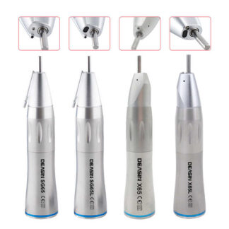 Dental Fiber Led Straight Handpiece Xsg65l/x65l/x65 1:1 Blue Ring Internal/external Water Spray Irrigation Electric Micromotor