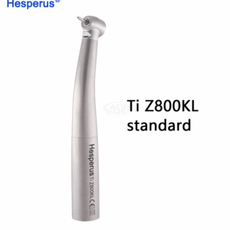 High Speed Push Button Accessible Head Angle Fiber Optic Led Titanium Body Air Turbine Dental Handpiece
