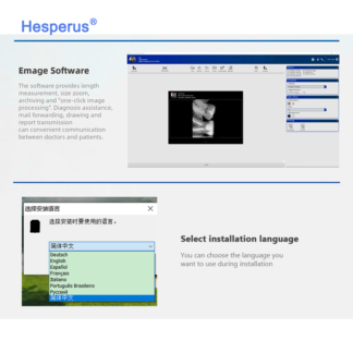 Medical Portable Digital Dental X Ray 2 Seconds Frequency With Digital Rvg Intraoral Dental X-ray Machine Handheld Dental Xray