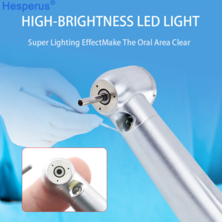 Dental Max Led E-generator High Quality Colorful Dental Led High Speed Push Button Turbine Handpiece 3 Water Spray