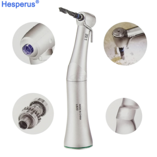 Dentaldental Implant 20-1 Contra Angle Low Speed Led E-generator Handpiece W*h Implant Drill Handpiece For Implant Motor Machine