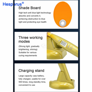 Hesperus Dental Curing Light Cure Lamp Composite Resin Machine Led Uv Glue Curing Light