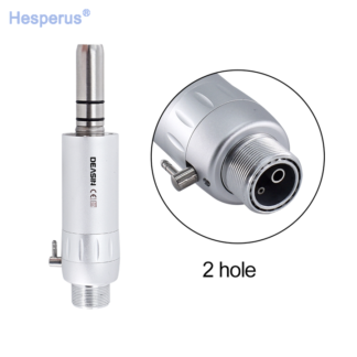 High Quality Dental 1:1 Air Motor External Water Spray Low Speed Micromotor Handpiece 2/4 Holes